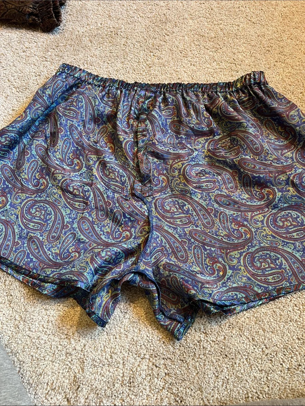 Frederick's of Hollywood Paisley Boxers